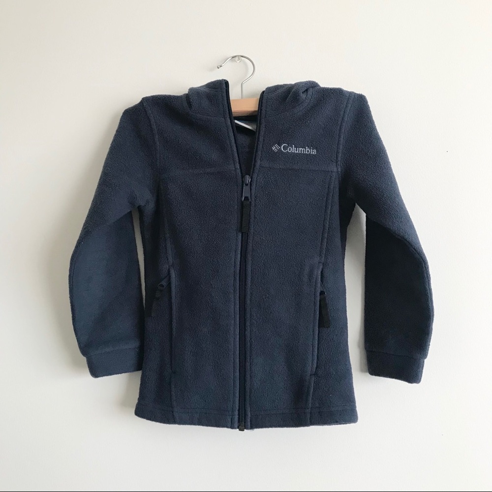 Columbia Kids Full Zip Hooded Fleece Jacket